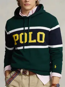 Polo Ralph Lauren Striped Hooded Pure Cotton Sweatshirt
