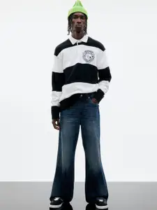 H&M Men Pure Cotton Bootcut Loose Jeans