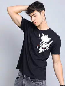 Elibolz Naruto Anime Printed Cotton T-shirt