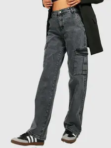 Kotty Women Jean High-Rise Clean Look Stretchable Cotton Jeans