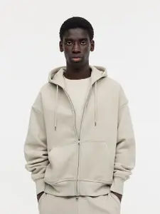 H&M Oversized Fit Zip-Through Hoodie