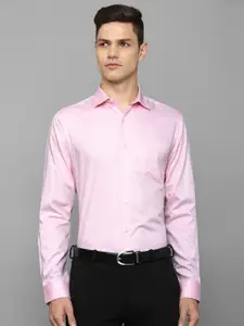 Allen Solly Slim Fit Geometric Printed Pure Cotton Formal Shirt