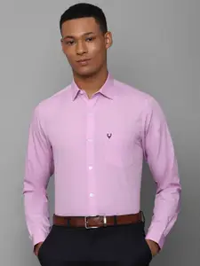 Allen Solly Slim Fit Spread Collar Cotton Formal Shirt