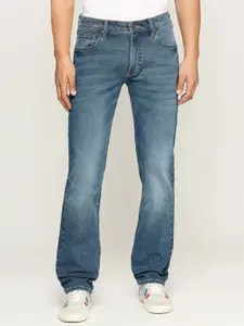 Pepe Jeans Men Mid Rise Clean Look Light Fade Stretchable Jeans