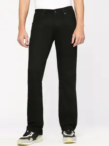 Pepe Jeans Men Mid Rise Clean Look Dark Shade Stretchable Jeans