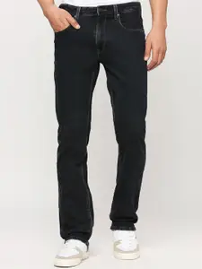 Pepe Jeans Men Mid Rise Clean Look Dark Shade Stretchable Jeans