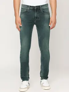 Pepe Jeans Men Mid-Rise Clean Look Light Fade Stretchable Jeans