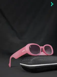 KAEN EYEWEAR Women Oval Sunglasses With UV Protected Lens KASMia