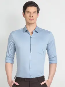 Arrow Slim Fit Spread Collar Chest Pocket Formal Shirt