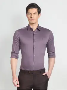 Arrow New York Super Slim Skinny Fit Spread Collar Formal Shirt