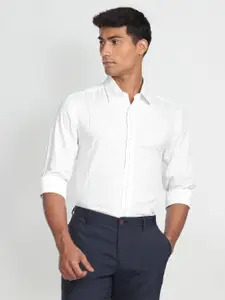 Arrow New York Checked Slim Fit Classic Cotton Formal Shirt