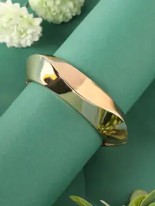 SOHI Gold-Plated Cuff Bracelet