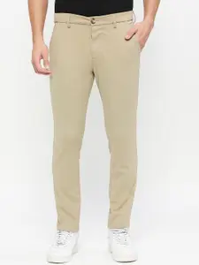 Being Human Men Regular Fit Mid-Rise Cotton Chinos Trousers