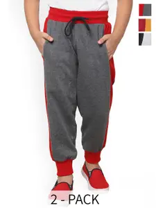 BAESD Boys Pack Of 3 Fleece Mid-Rise Joggers