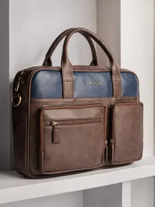 Gauge Machine 16" Brown Laptop Bag