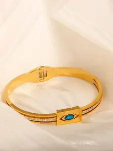 VIEN Gold-Plated Kada Bracelet