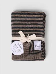 Pluchi Women Striped Knitted Scarf