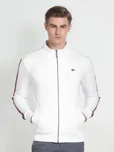 Arrow Sport Mock Collar Front-Open Sweatshirt
