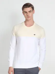 Arrow Sport Colourblocked Long Sleeves Pullover