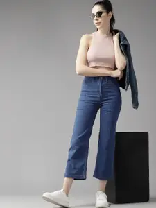 Roadster Women Flared High-Rise Stretchable Jeans