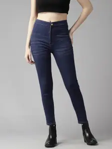 Roadster Women Skinny Fit High-Rise Stretchable Jeans