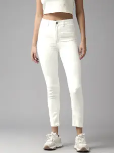 The Roadster Life Co. Women Skinny Fit High-Rise Stretchable Jeans