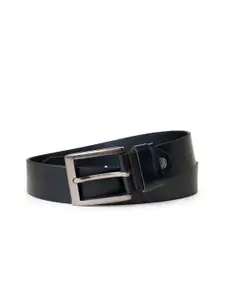 Roadster The Roaster Lifestyle Co. Men Black Textured Wide Leather Belts