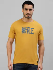 Royal Enfield Typography Printed Cotton T-shirt