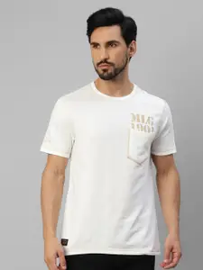 Royal Enfield Round Neck Regular Fit Cotton T-Shirt
