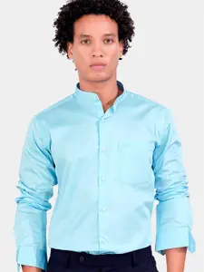 FRENCH CROWN Standard Regular Fit Opaque Cotton Formal Shirt