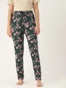 ETC Floral Printed Pure Cotton Lounge Pants