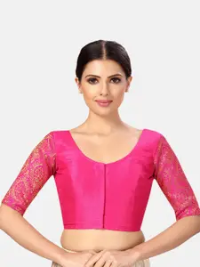 Studio Shringaar Brocade Sleeves Saree Blouse