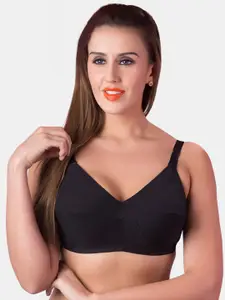 Rajnie Pack Of 2 Cut & Sew Non Padded Full Coverage Cotton All Day Comfort Minimizer Bras