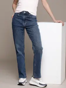 The Roadster Life Co. Women Straight Fit Stretchable Jeans