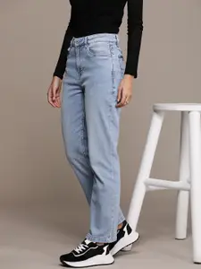 The Roadster Life Co. Women Straight Fit Stretchable Jeans