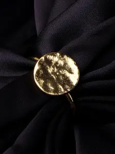 XPNSV Gold Plated Anti-Tarnis Adjustable Finger Ring