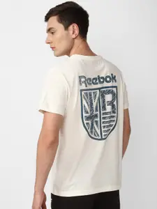 ReebokLogo-Printed Pure-Cotton Training T-Shirts