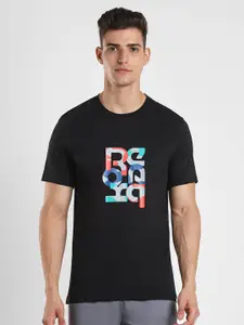 Reebok Men Workout Graphic-Printed Pure-Cotton T-Shirts
