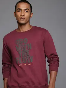 HRX by Hrithik Roshan Men Typography Printed Sweatshirt