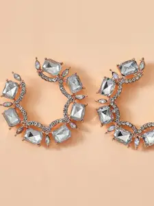 OOMPH Crystals Drop Earrings