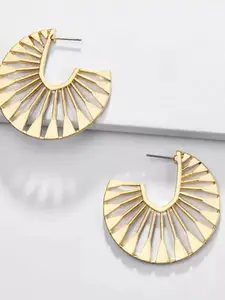 OOMPH Contemporary Half Hoop Earrings