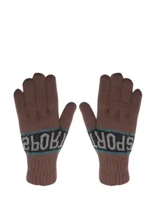 LOOM LEGACY Men Patterned Hand Gloves