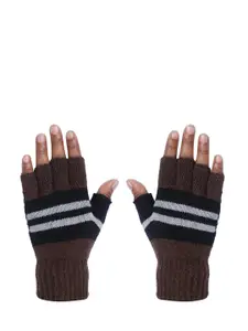 LOOM LEGACY Men Striped Hand Gloves