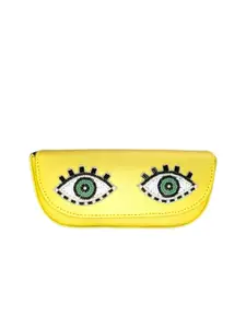 Vdesi Eyes Embroidered Sunglasses Case