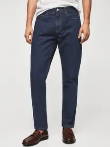 Kotty Men Slim Fit Low-Rise Clean Look Stretchable Cotton Jeans
