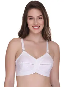 SONA Full Coverage Non Padded Non-Wired Cotton Everyday Bra With All Day Comfort