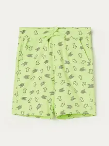 Fame Forever by Lifestyle Boys Conversational Printed Cotton Regular Shorts