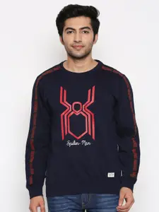 SF JEANS by Pantaloons Graphic Printed Round Neck Cotton Pullover