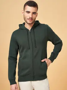 Urban Ranger by pantaloons Hooded Cotton Front Open Sweatshirt