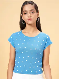 Coolsters by Pantaloons Polka Dot Extended Sleeves T-shirt